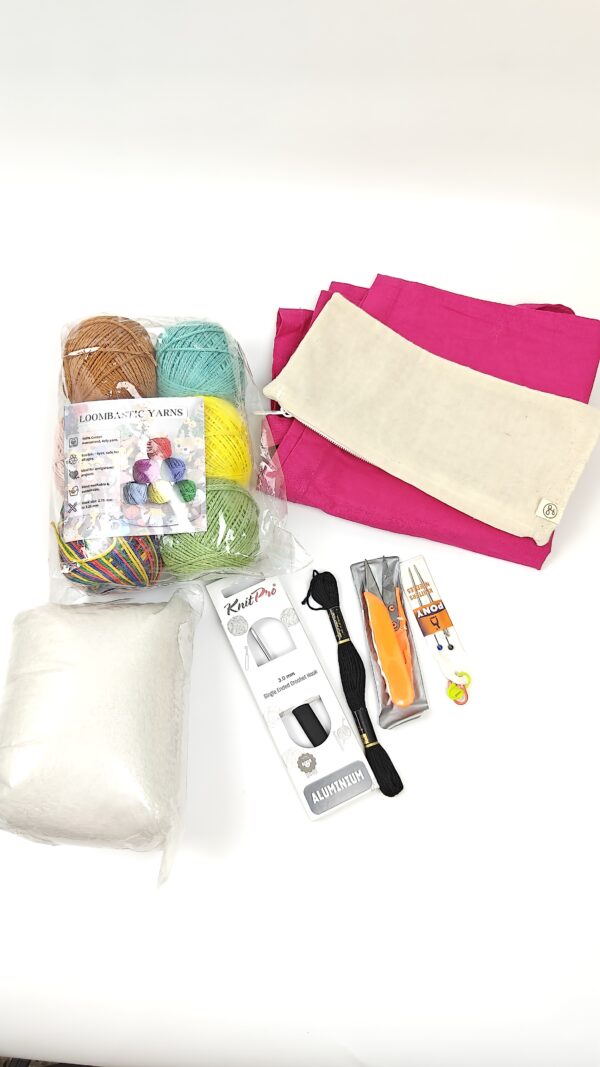 Amigurumi 101 Crochet Kit – Beginner Friendly Toy Kit | Loombastic Studios