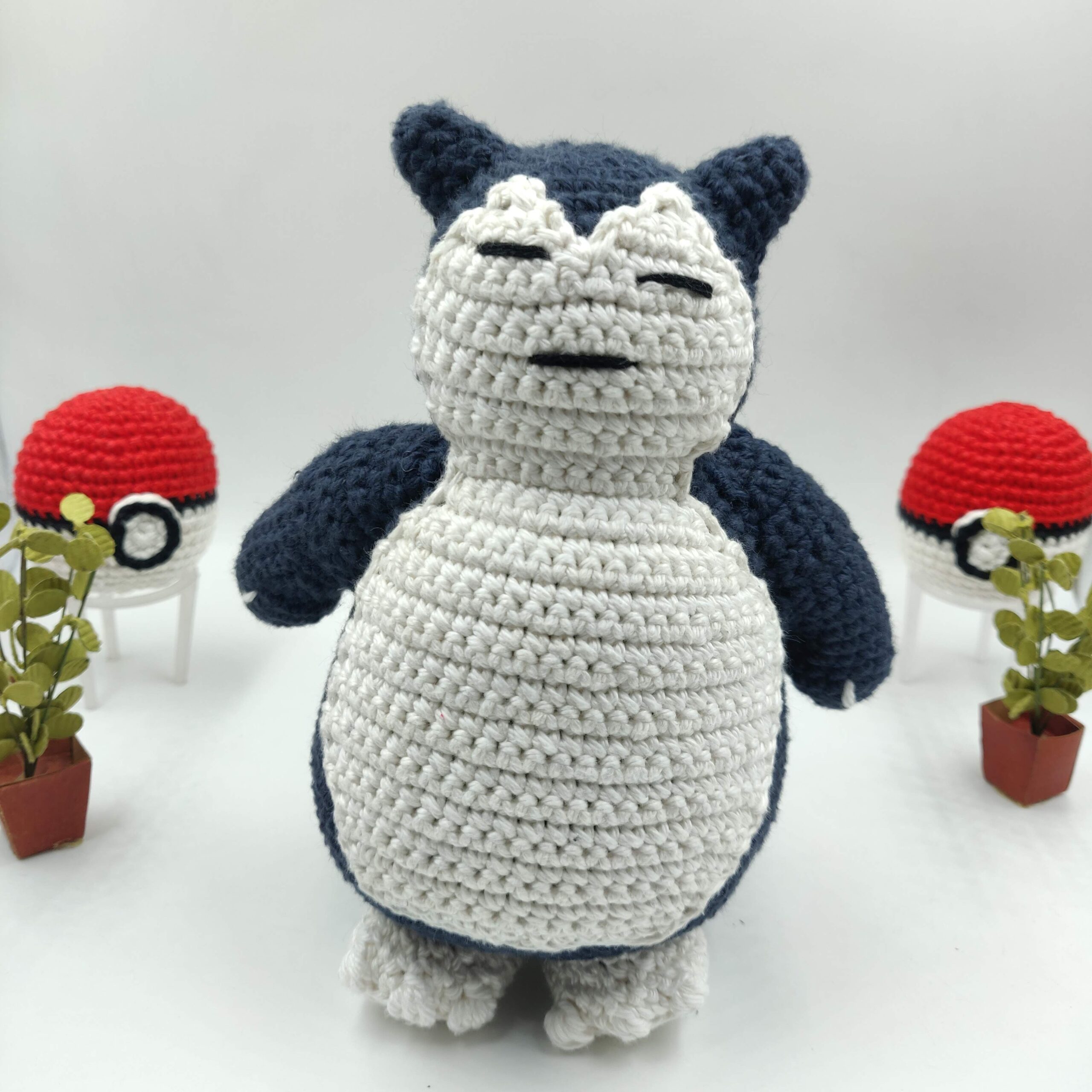 Snorlax - Pokemon Amigurumi / Crochet Collectible toy - Loombastic Studios