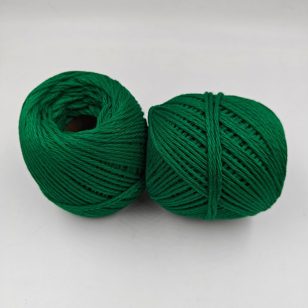 Loombastic Yarn - Pine Green (100% Cotton Mercerized, 4ply,50 gm