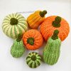 Amigurumi Crochet Pumpkin – Handmade Fall Decor Toy Gift