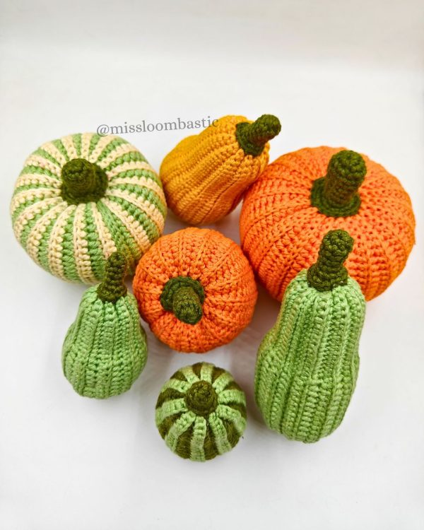 Amigurumi Crochet Pumpkin – Handmade Fall Decor Toy Gift