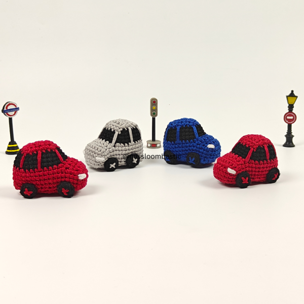 Car Crochet Amigurumi handmade crochet car toy for kids and collectors