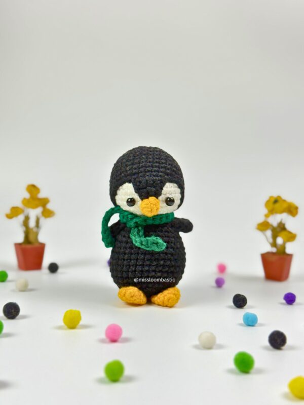 Cute Penguin Amigurumi Plush Handmade Crochet Penguin Soft Toy