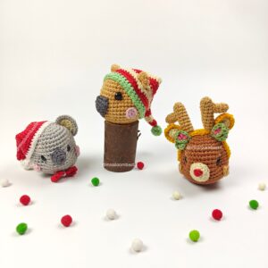 Christmas Animal Collection Amigurumi handmade crochet