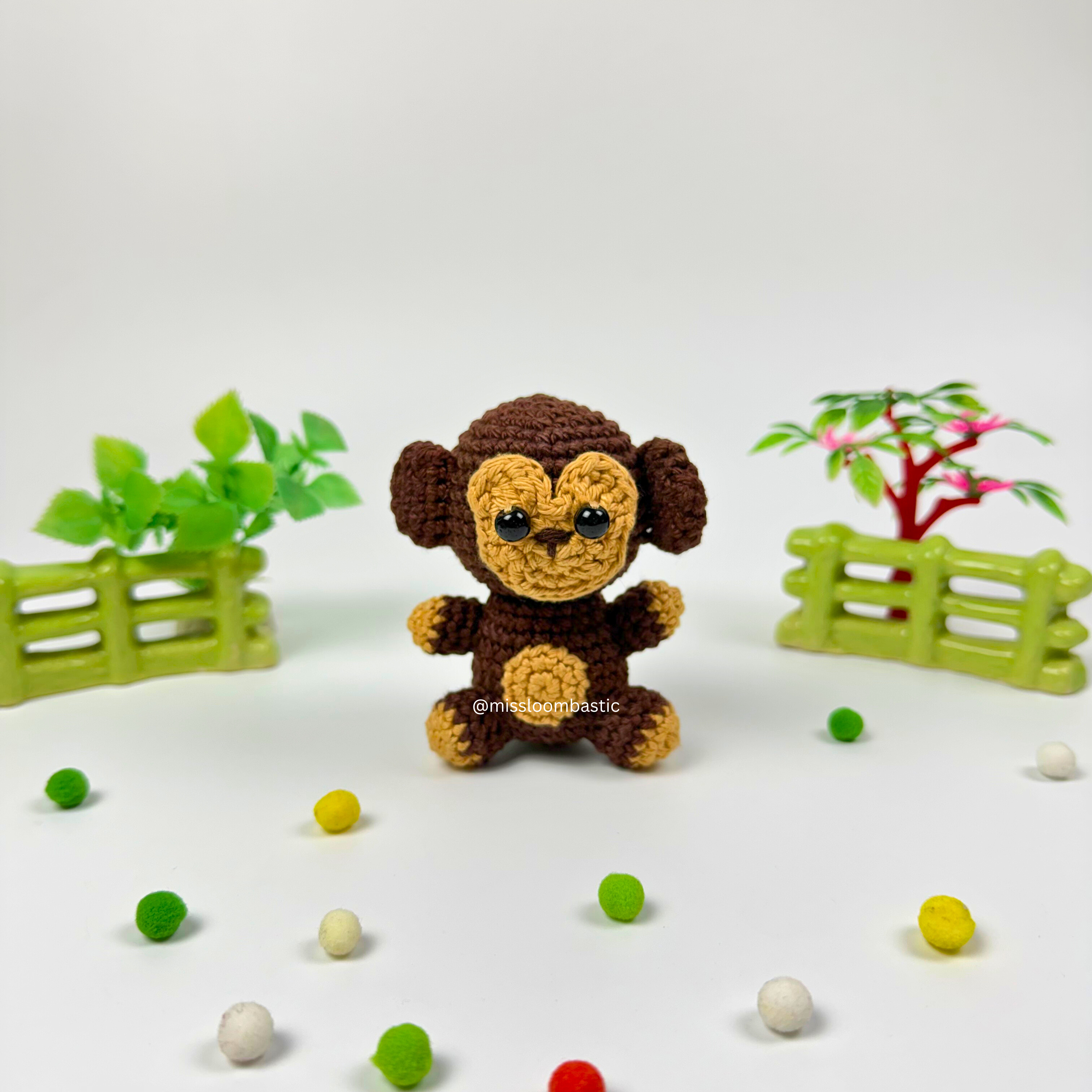 Little Monkey Crochet Plush – Cute Amigurumi Toy