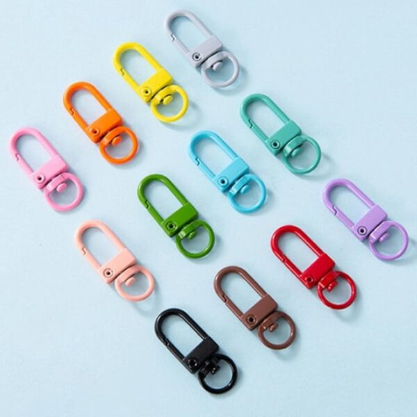 Colorful Trigger Snap Hooks / Purse Hook / Key Hook/Bag Hook 10pcs