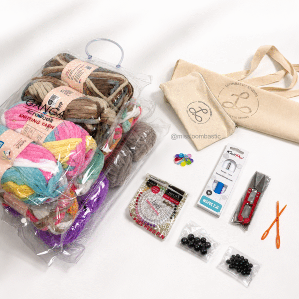 Amigurumi Plushie Crochet Kit – Intermediate-Friendly DIY Toy Kit | Loombastic Studios